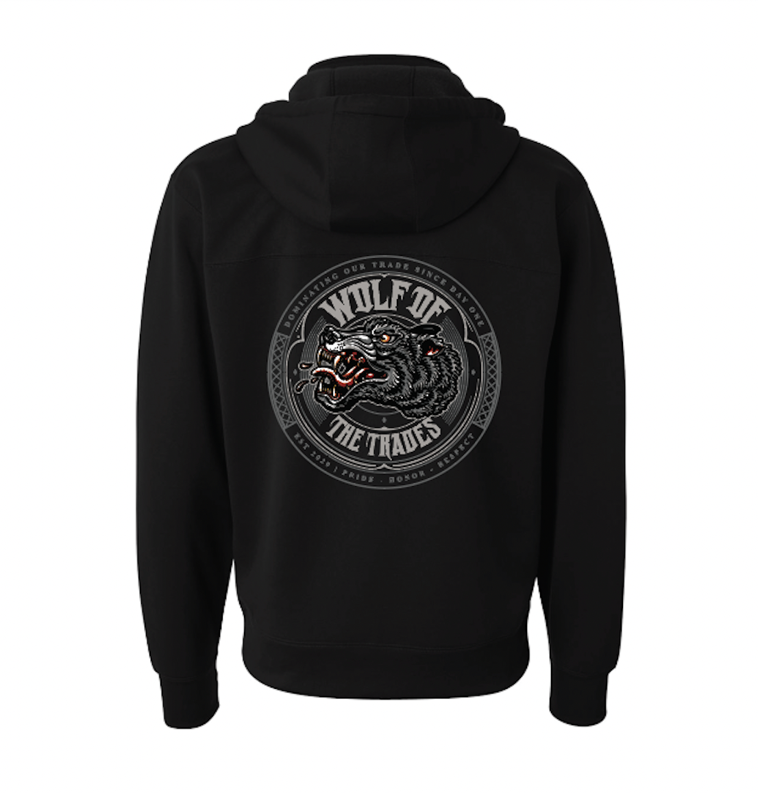 Wolf of the Trades Zip-Up